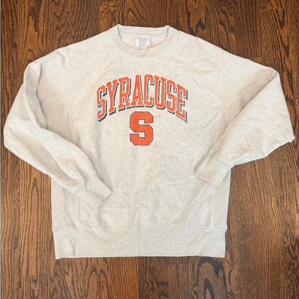 Champion Vintage reverse weave Syracuse crewneck sweatshirt. Medium.